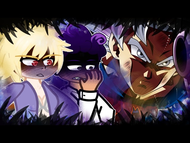 🇺🇸/🇧🇷 [NTR] MHA The Meltdown react Izuku as Son Goku - Gacha React