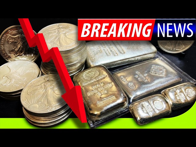 Silver Just Got CRUSHED! Down Aver 5% — Here's Why