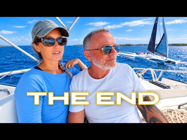 OUR LAST SAIL ON THE DRAGONFLY TRIMARAN - La Rapita Spain