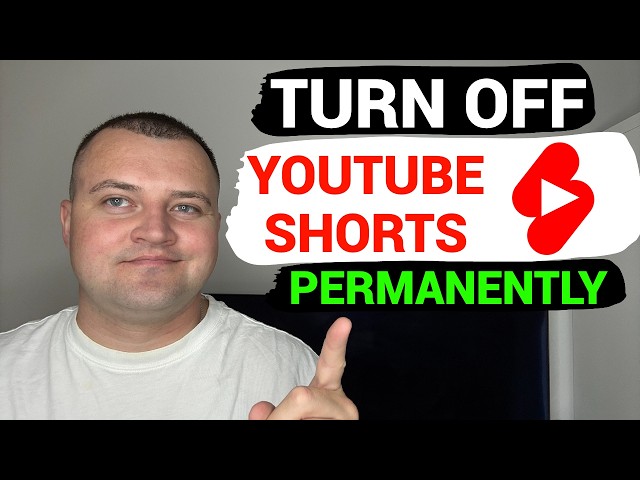 Turn Off YouTube Shorts Permanently on Phone and Computer