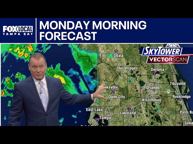 Tampa weather | Monday morning forecast