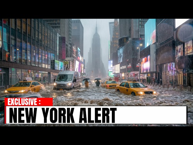 NEW Shocking Images Of POWERFUL Nor'easter SLAMMING New York