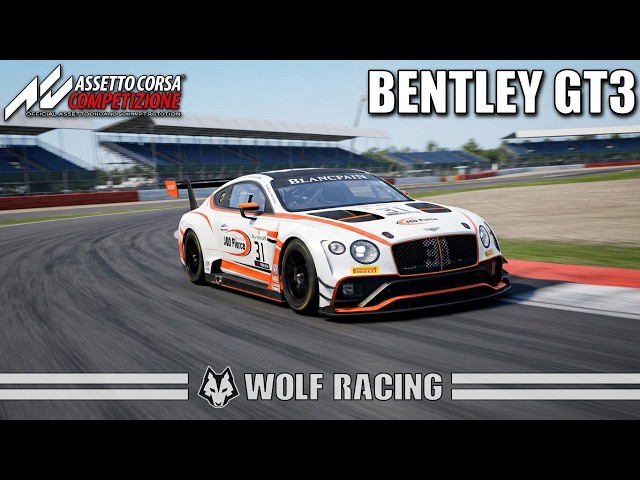 Assetto Corsa Competizione Virtual Reality Silverstone Bentley GT3 on Quest 2 by Wolf Racing