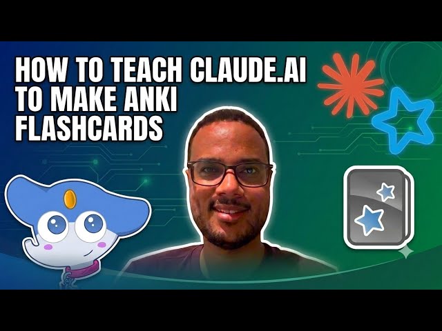 How to Teach claude.ai to Make Anki Flashcards