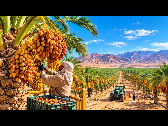 From Empty Desert to a Massive Date Farm: How It's Done