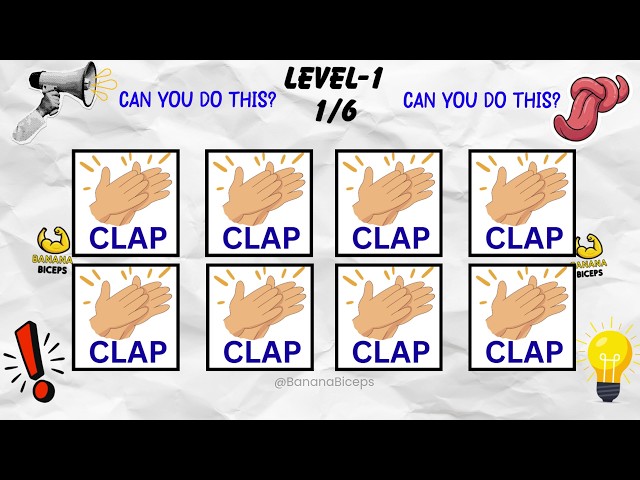 Say the Word on Beat CHALLENGE | LEVEL 1-3 | EASY TO INSANE