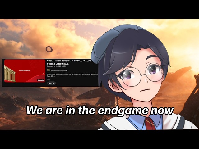 LIVE REACT SIDANG PUTUSAN IJAZAH GIBRAN BARENG VTUBER