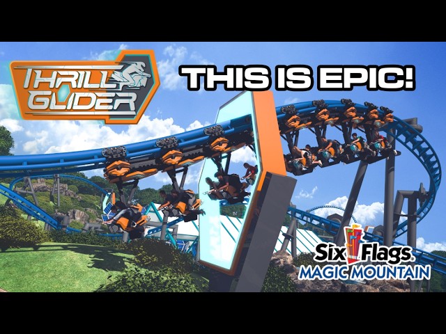 WORLD’S FIRST Coaster Coming to Six Flags Magic Mountain!