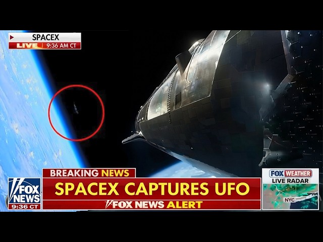BREAKING NEWS: SpaceX Captures UFO on Livestream