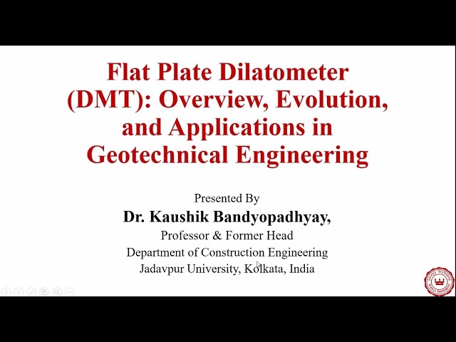 Flat Plate Dilatometer (DMT): Overview, Evolution, and Applications in Geotechnical Engineering