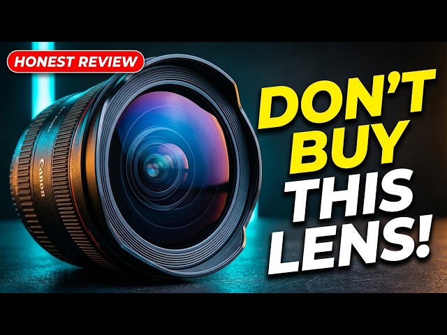 I Regret Buying This Lens... (Canon Fisheye Honest Review)