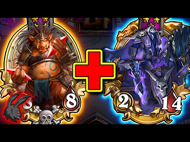 CRAZY Gemscaling With This Combo! | Hearthstone Battlegrounds Commentary