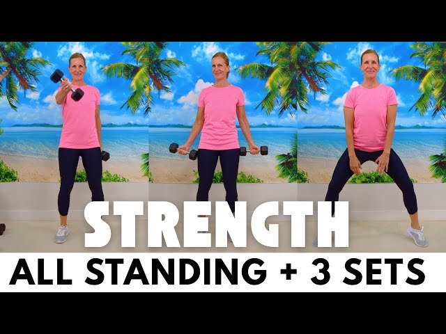 STRENGTH TRAINING AT HOME FOR WOMEN OVER 50