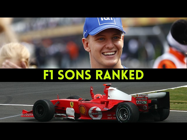 Ranking Every Single F1 Son