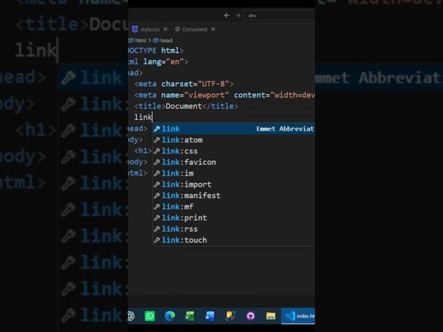 How to connect HTML with CSS