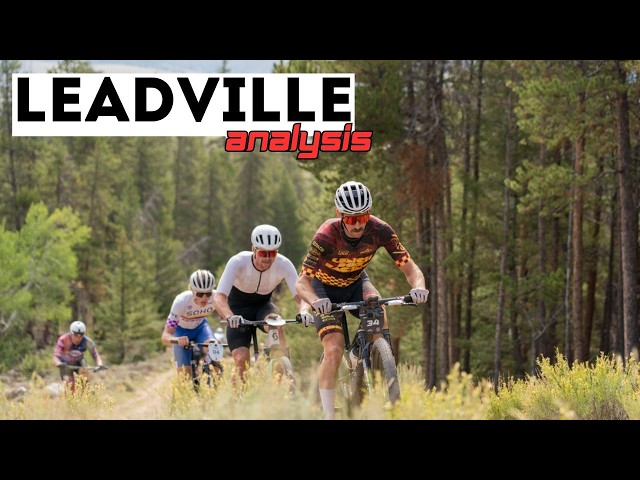 I was WINNING Leadville | Pro Men's Race Analysis