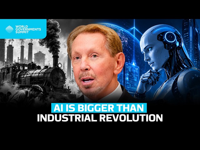 How Artificial Intelligence Is Reshaping the World | Larry Ellison - World Governments Summit