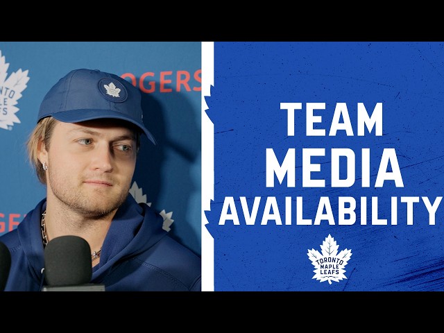 Maple Leafs Full Media Availability | Practice | October 25, 2026