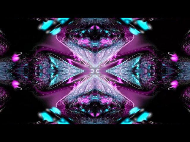 Abstract Symmetrical Flow 4K VJ Seamless Loop