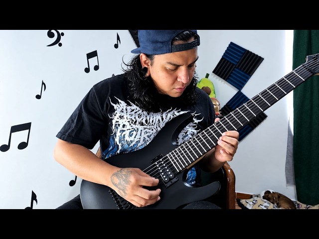 INGESTED - Paragon of Purity - Guitar Cover (by Core from TLAMI AJKTL)