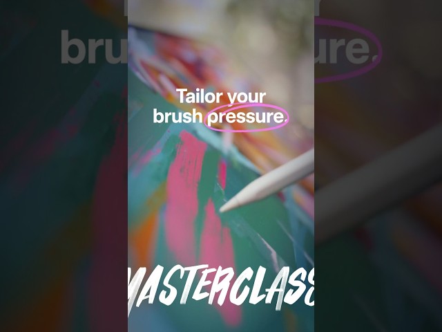 Pressure Curve in Procreate