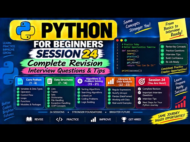 Python Session - 24