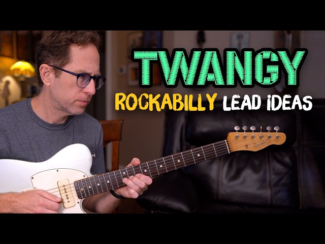 Twangy, Rockabilly Lead Ideas - Guitar Lesson - EP642