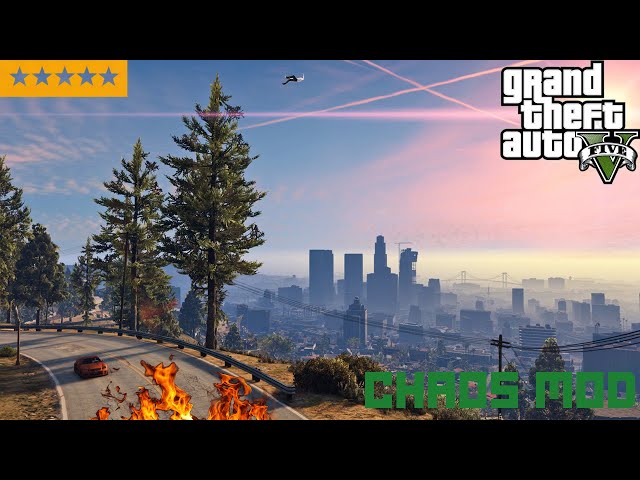 TRYING OUT THE GTA V CHAOS MOD!!