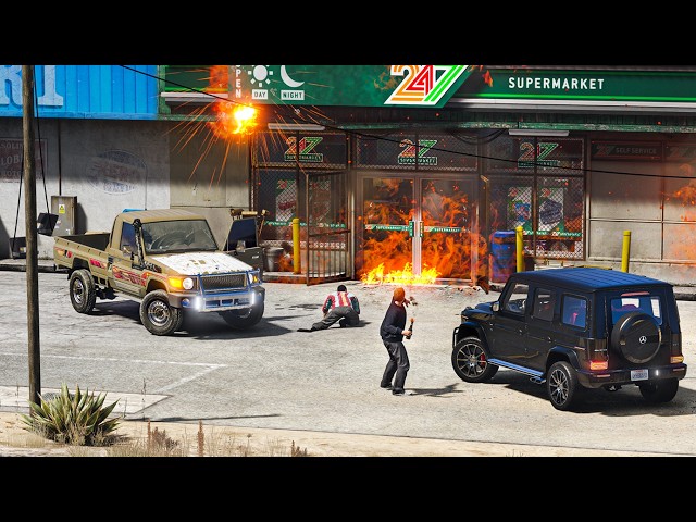 Rich G-Class owner burns down poor Shas owner's grocery store, but gets shocked by the revenge! 🔥...