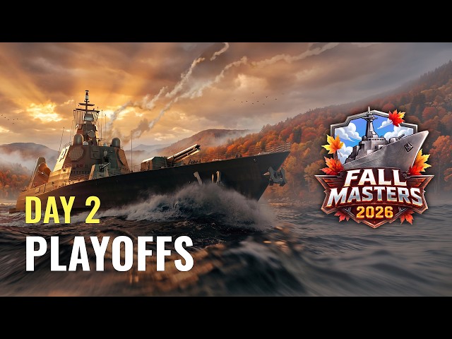 Modern Warships | Fall Masters 2026 — PLAYOFFS, Day 2 [EN]
