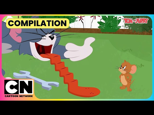 Tom Swallowed Jerry & Quacker?!😳😂| Tom and Jerry😺| Cat & Mouse Cartoon | @cnindia​
