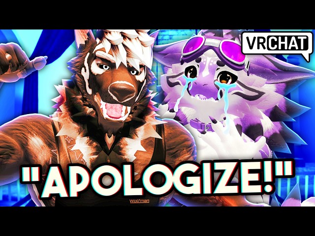 VR Chat Furries Hate Being Called Animals