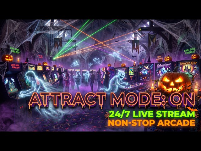 Halloween, all night - generated live, nothing repeats