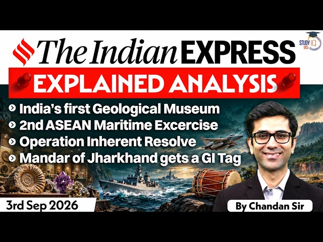 The Indian Express Newspaper Analysis | 3 October 2026 | UPSC Current Affairs | PIB | StudyIQ