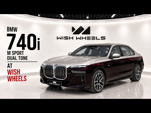 BMW 740i M Sport — Dual-Tone Executive Luxury | Wish Wheels