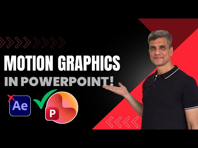 I Tried to Recreate a Motion Graphic Using Only PowerPoint