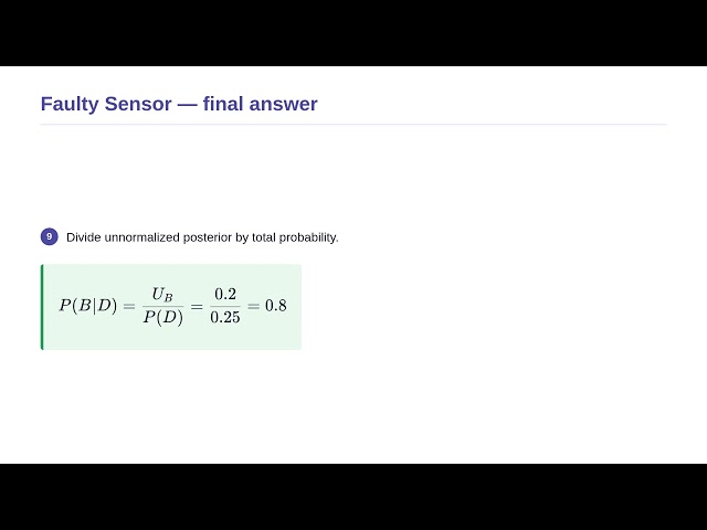Statistical Analysis in Physics - Posterior Distribution of Parameters