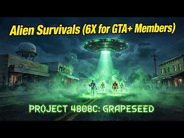 They Made Alien Survivals 6X Money Because NOBODY Can Survive Round 10  GTA Online... (6X GTA+)