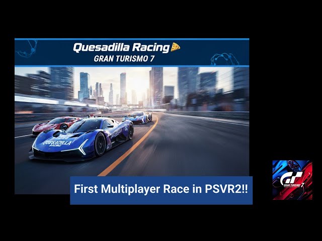 First Multiplayer Race in PSVR2 in GT7