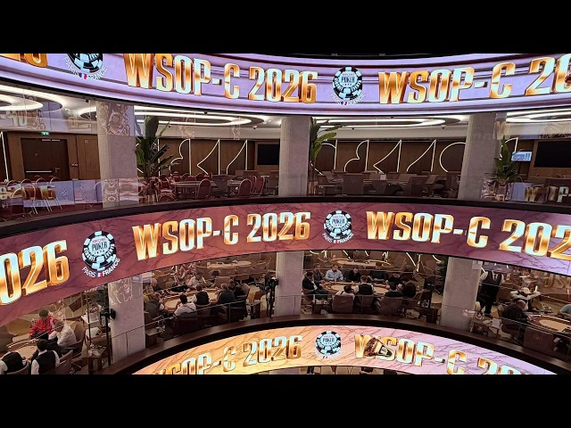 POKER✨Table Finale Main Event WSOP-C Paris 2026💍
