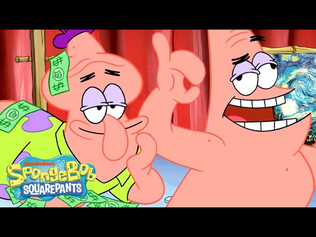 1 Hour of Patrick Being a Star, Literally ⭐️ | Patrick Star