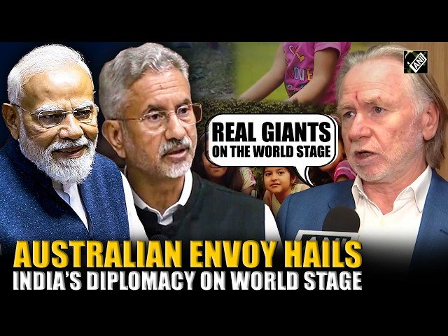 “Real Giants On World Stage”: Australian envoy Philip Green praises PM Modi, EAM Jaishankar