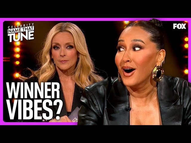Cheetah Girl Adrienne Bailon-Houghton Takes On The Golden Medley | Celebrity Name That Tune