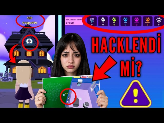 DON'T ENTER THE SECRET PLACE IN THE REVERSE ROOM IN PK XD🚫 DID MY ACCOUNT GET HACKED?😱 | ÖZGÜŞ TV