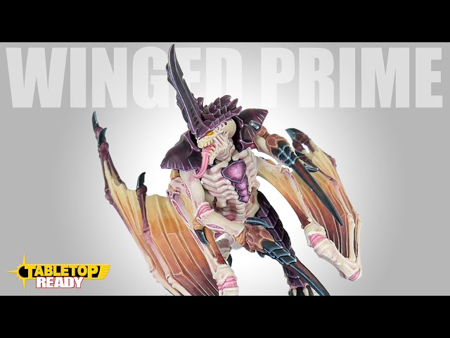 How To Paint a Hive Fleet Leviathan Tyranid Winged Prime