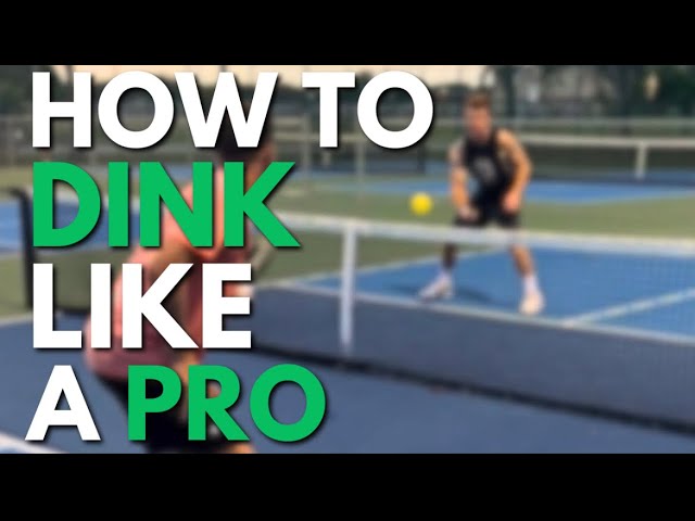 How to DINK like a PRO (Pickleball)