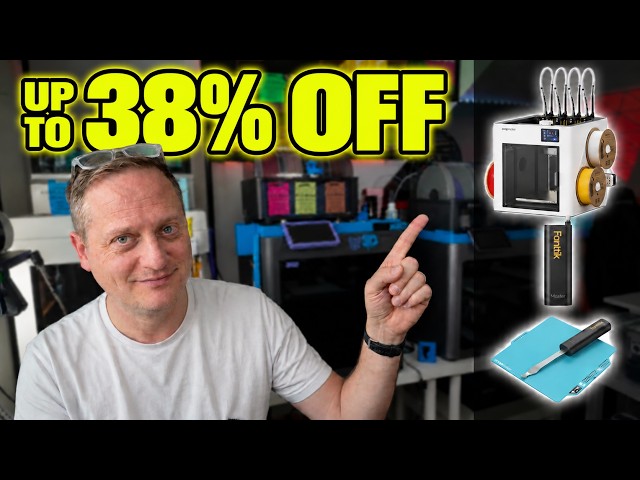 15 AMAZON PRIME DAY Deals every 3D printer should get TODAY. Fanttik Snapmaker and more