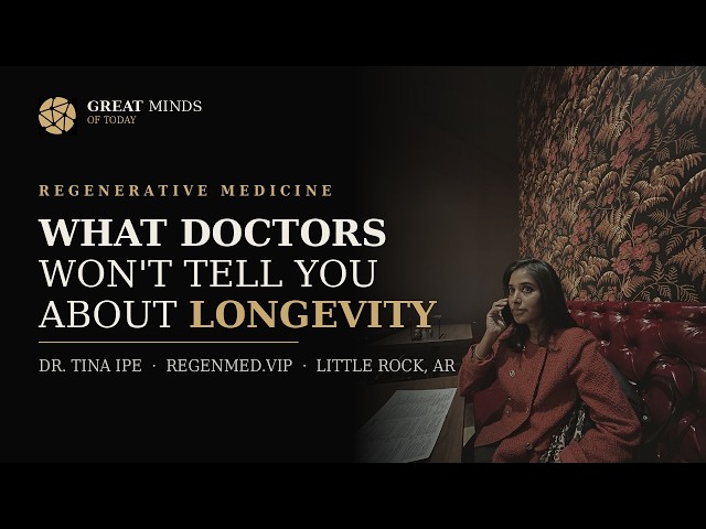 What Doctors Won't Tell You About Longevity | Dr. Tina Ipe, Regenerative Medicine Expert