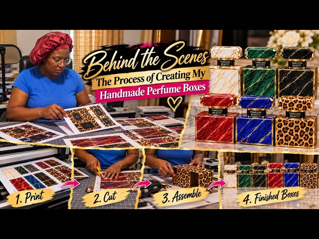 From Design to Finished Box: The Making of My Handmade Perfume Boxes