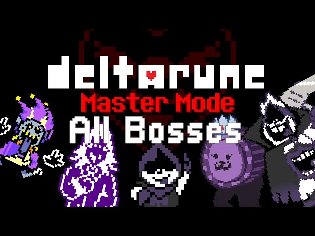 DELTARUNE Master Mode (V0.6 Legacy) - ALL BOSSES